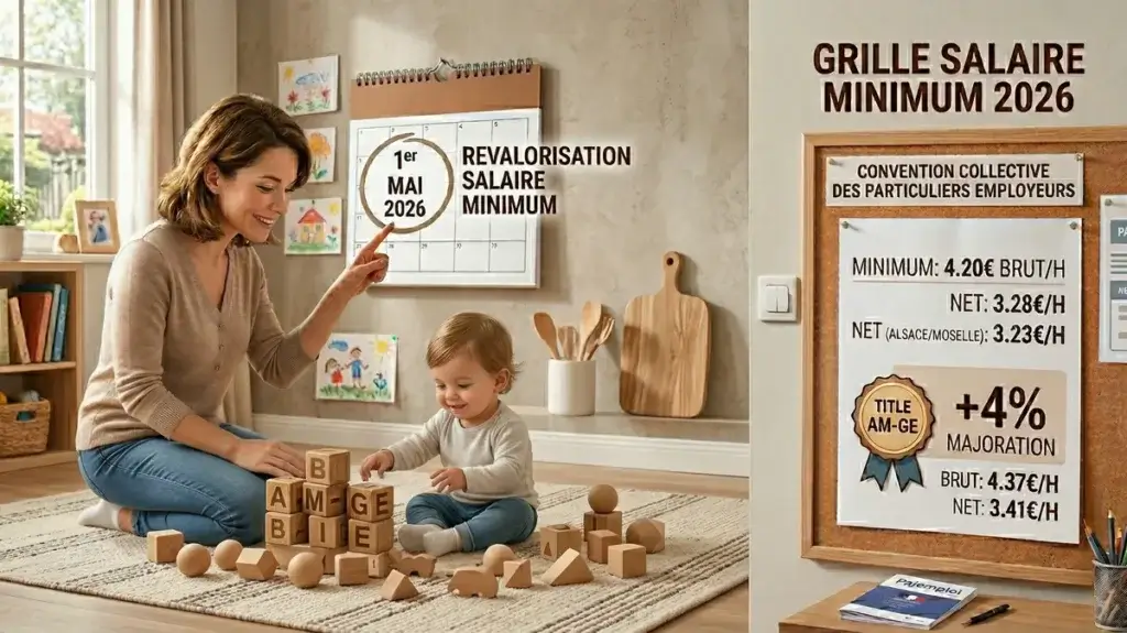 Salaire minimum assistante maternelle 2026